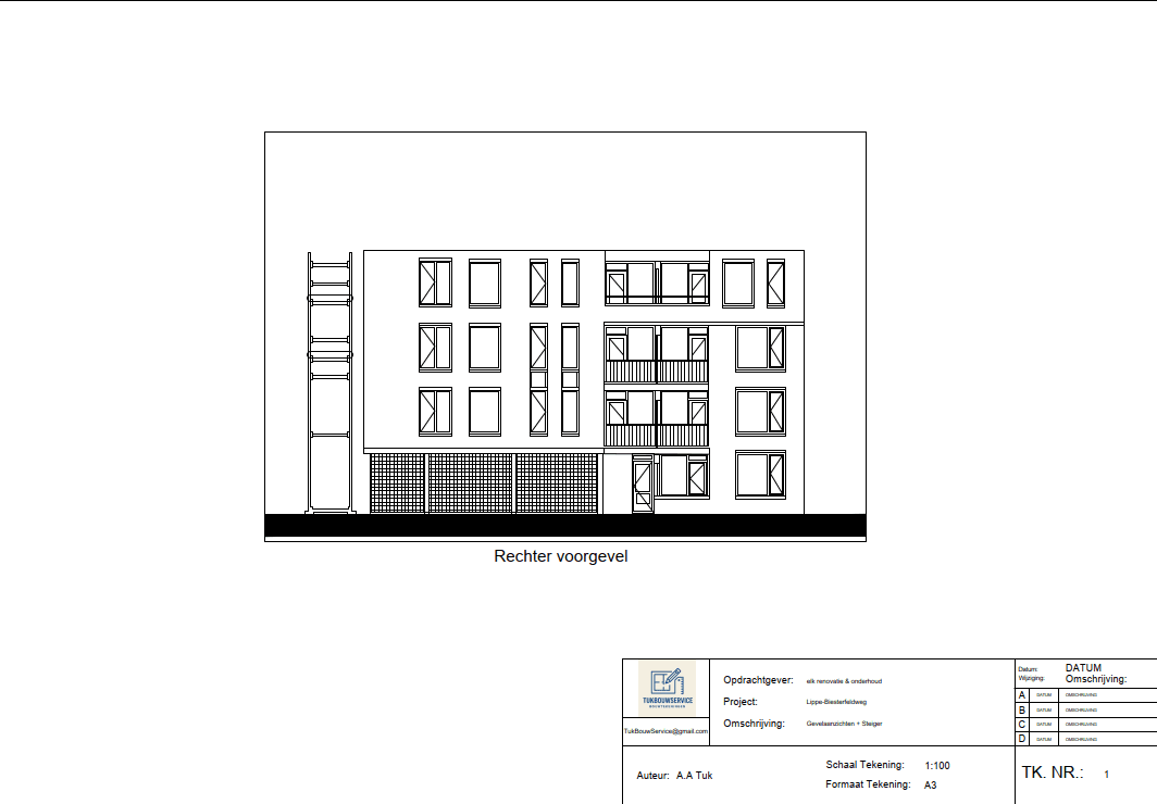 Bouwveiligheidsplan Lippe Biesterfeldweg Den Haag, afbeelding 1
